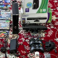 Xbox360+kinect کپی‌خور دو دسته اصلی فول گیم ولوازم|کنسول، بازی ویدئویی و آنلاین|سنندج, |دیوار