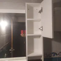 ست روشویی و آیینه باکس pvc، ضد آب، در حد نو|لوازم سرویس بهداشتی|تهران, اوقاف|دیوار