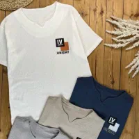 تیشرت یقه کوبایی پسرانه karokitly