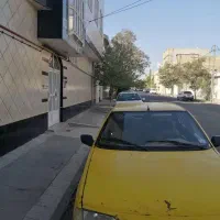 پژو زرد ۴۰۵ تاکسی برون شهری جاده مشهد