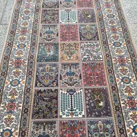 کناره فرش چارخونه فیلی موکت تندیس ۱۹۴۷|فرش|قم, شاه ابراهیم|دیوار