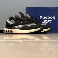 کتونی برند ریباک مدل کلاسیک ERS رنگ مشکی-طوسی