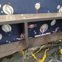 تخت دونفره کشویی با تشک|تخت و سرویس خواب|تهران, کوهک|دیوار