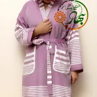 حوله تن پوش یزدی بنفش زنانه مردانه