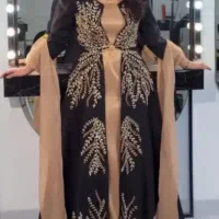 لباس تافته، سنگ کاری شده و کریستال