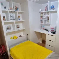 کابینت به همراه تخت تا شو تک نفره کودک،نوجوان|مصالح و تجهیزات ساختمان|پردیس, فاز ۲|دیوار