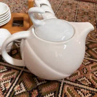 ست چای خوری با قوری و استند