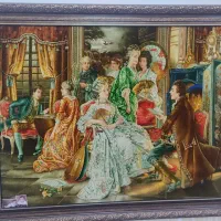 تابلو فرش دستبافت فروشی با کلک و ابریشم فروشی