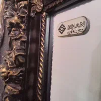 ااینه خاجی با میز و۲شمعدان وساعت