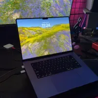 لبتاپ اپل ۱۶ اینچی M1 Pro - 1 Tb ssd|رایانه همراه|ساوه, |دیوار