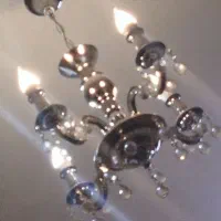 لوستر سیلور دو عدد در حد نو