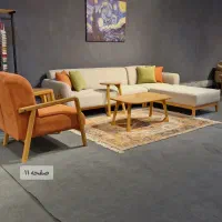 نهارخوری لاماری،چوب نراد،پارچه خارجی،انصارکالا،|میز و صندلی غذاخوری|یاسوج, |دیوار