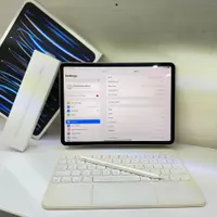 IPAD Pro 2022 m2 256 GB Magic Keyboard فوق اقتصادی|تبلت|کرج, کوی امامیه|دیوار