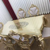 میز و صندلی سلطنتی ۶ نفره