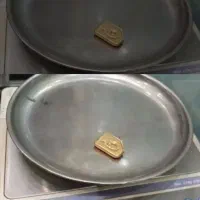 طلا اب شده زیر تابلو