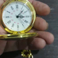 یک عدد ساعت جیبی روکش آب طلا فروشی