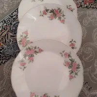 ظروف چینی گل قرمز 5 ستاره|ظروف سرو و پذیرایی|اصفهان, ارزنان|دیوار