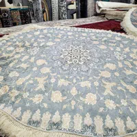 فرش گرد ابریشمی گونه|فرش|مشهد, کوی المهدی|دیوار