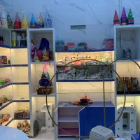 دکور ام دی اف|کتابخانه، شلف، قفسه‌های دیواری|نیشابور, شهرک فرهنگیان|دیوار