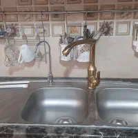 سینک|آب‌چکان و نظم‌دهنده ظروف|سیرجان, |دیوار