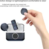 میکروفون یقه ای بی سیم مدل Q81 - دو فرستنده|لوازم جانبی موبایل و تبلت|شیروان (خراسان), |دیوار