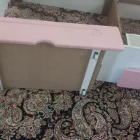 تخت نوجوانی ۹۰در۱۸۰باروکش وکیوم.همراه تشک|تخت و سرویس خواب|بجنورد, |دیوار