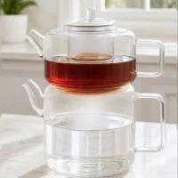 کتری قوری پیرکس ((ارسال فوری پرداخت درب منزل))