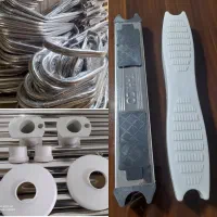 نردبان استخری کف استیل و کفه پلاستیک پله استخری