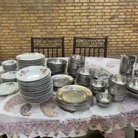 ظروف استیل و چینی