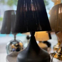 آباژور رومیزی میتیمال پایه استیل