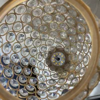 آباژور چراغ خواب طلایی|چراغ خواب و آباژور|یزد, |دیوار