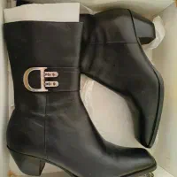 چکمه زنانه چرم ایتالیایی|کیف، کفش، کمربند|اصفهان, فرهنگیان|دیوار