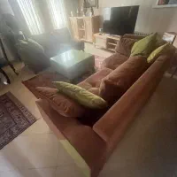 مبل ال همراه میز وسط|مبلمان خانگی و میز عسلی|رشت, استادسرا|دیوار
