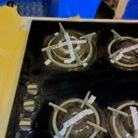 حراج اجاق گاز ۴شعله صفحه شیشه ای نشکن