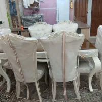 میز ناهار خوری ۶نفره|میز و صندلی غذاخوری|سبزوار, عظیمیان|دیوار