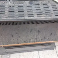 بخاری طرح شومینه|بخاری، هیتر، شومینه|زنجان, |دیوار