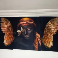 تابلو سه تایی در حد نو