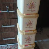 ۴ عدد ظرف نگهداری برنج و جبوبات