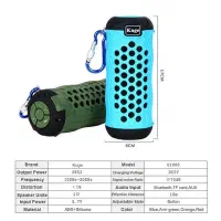 اسپیکر بلوتوثی ضد آب ضو ضربه با بدنه سیلیکونی سخت|پخش‌کننده همراه|تبریز, |دیوار