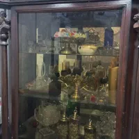 بوفه طرح فروهر چوب گردو|بوفه، ویترین، کنسول|خرمشهر, |دیوار