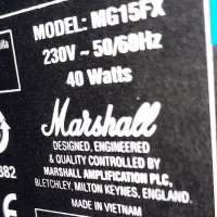 فروش ویژه آمپلی‌فایر Marshall MG15FX (ساخت ویتنام)|گیتار، بیس، امپلیفایر|مشهد, عامل|دیوار