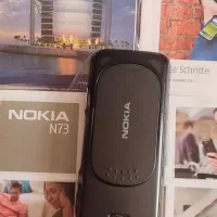 موبایل نوکیا اصل N 73 درحد نو موزیکال سالم با قوطی|موبایل|تبریز, |دیوار