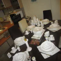 فروش میز ناهارخوری 6 نفره با صندلی و مبلمان 6 نفره