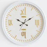 ساعت دیواری قطر ۶۰ صحفه کاغذ دیواری جدید