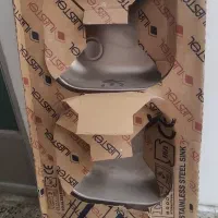 سینک دو لگن ایلیا استیل