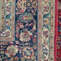 فرش قالی دستباف گل برجسته قدیمی|فرش|الشتر, |دیوار