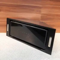 هود توکار آشپزخانه + کف شیشه ای