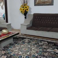 مبل ال ۷نفره با میز کنج میشه ۸ نفره