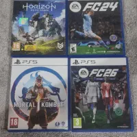 بازی ps5 ps4  mortal1 fc26 fc24 horizon
