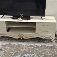 یک دست مبل ۷ نفر با میز تلویزیون در حد نو